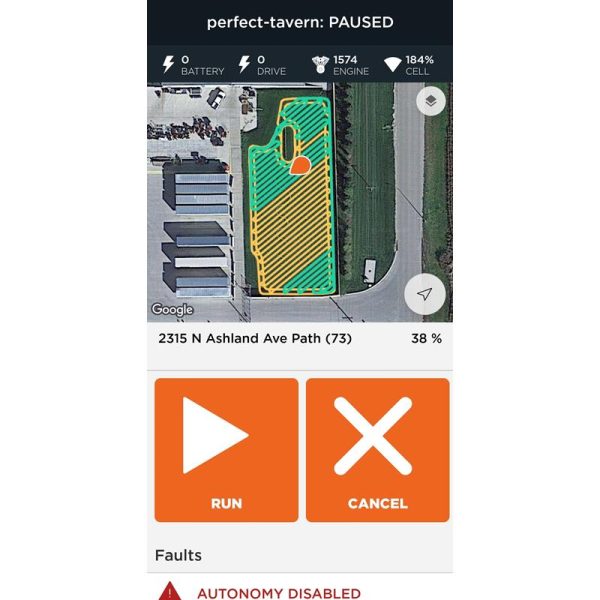 Exmark Turf Tracer with XiQ Autonomous Technology with 26 HP* Kohler EFI ECV749 Engine and 60" UltraCut Series 4 Deck